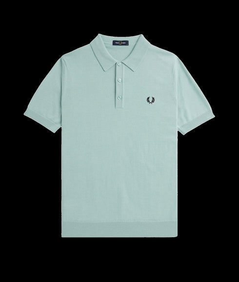 Classic Knitted Shirt - Blue