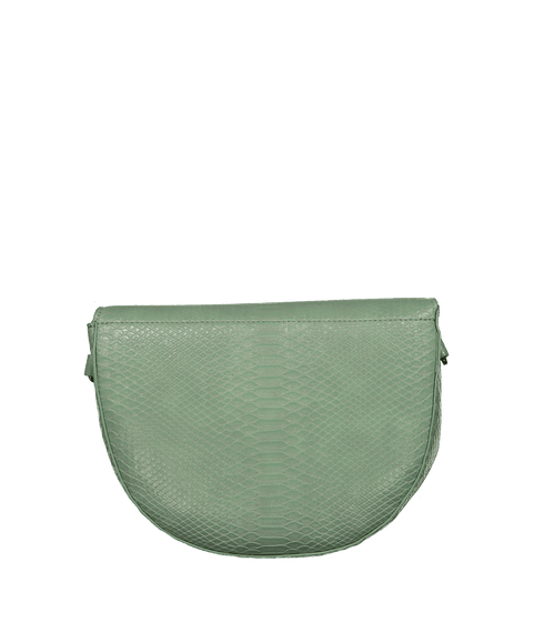 Bigs Croc Effect Crossbody Bag - Green