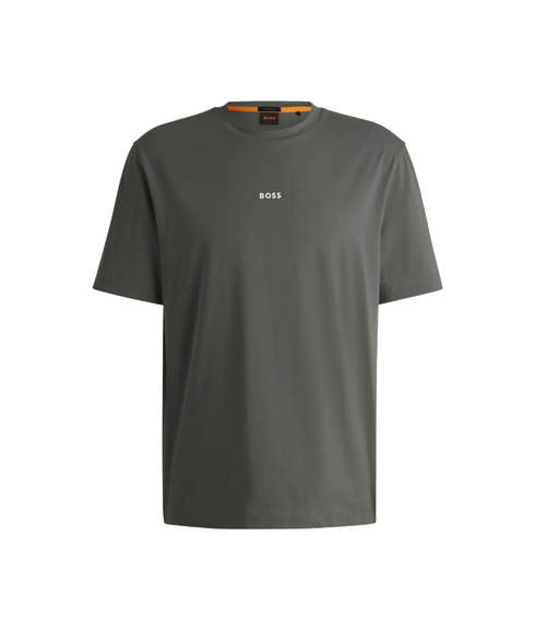TChup Relaxed-fit T-shirt in Stretch Cotton - Grey