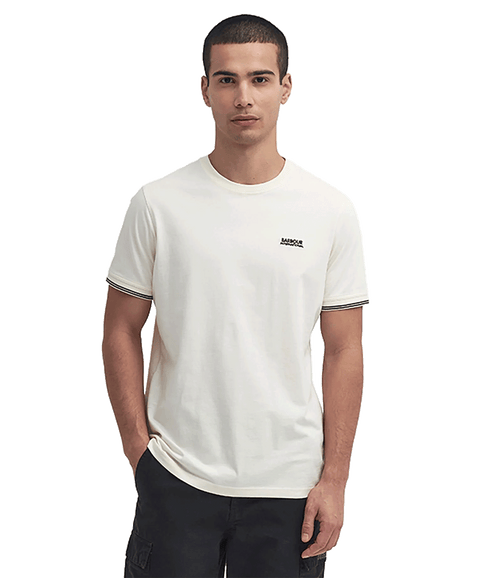 Philip Tipped T-Shirt - White