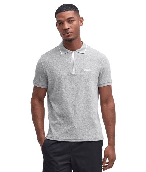 Wilton Terry Short-Sleeved Polo Shirt - Grey