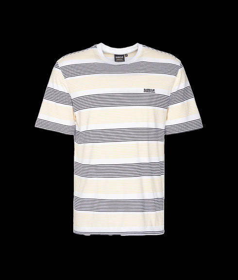 Putney Striped T-Shirt - White
