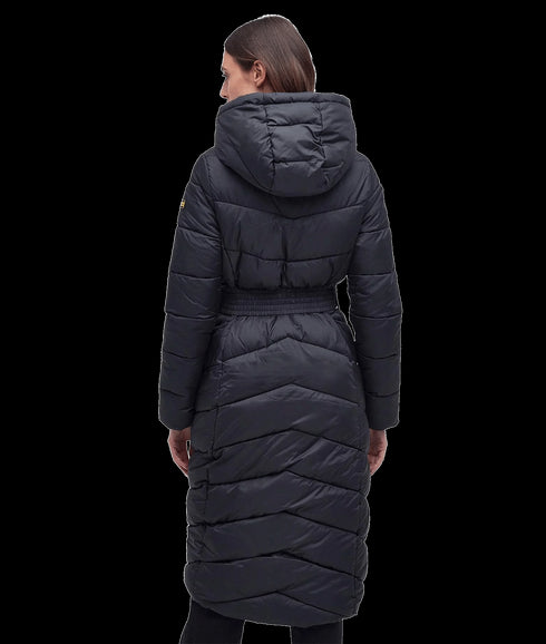 Track Line Quilted Jacket - Black