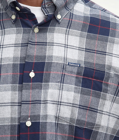 Fortrose Tailored Fit Shirt Blue Granite - Multi