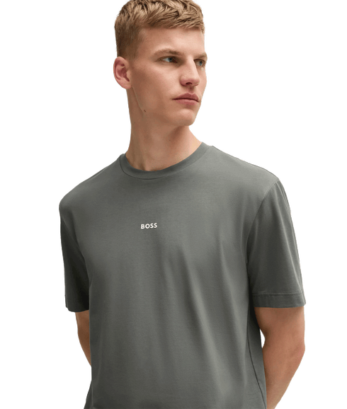 TChup Relaxed-fit T-shirt in Stretch Cotton - Grey