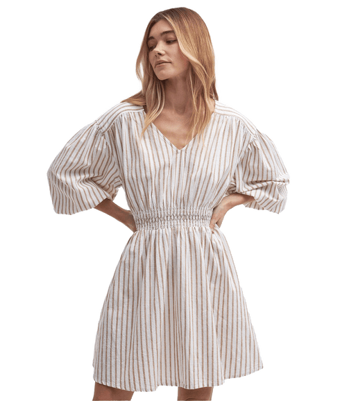 Ella Striped Mini Dress - Multi
