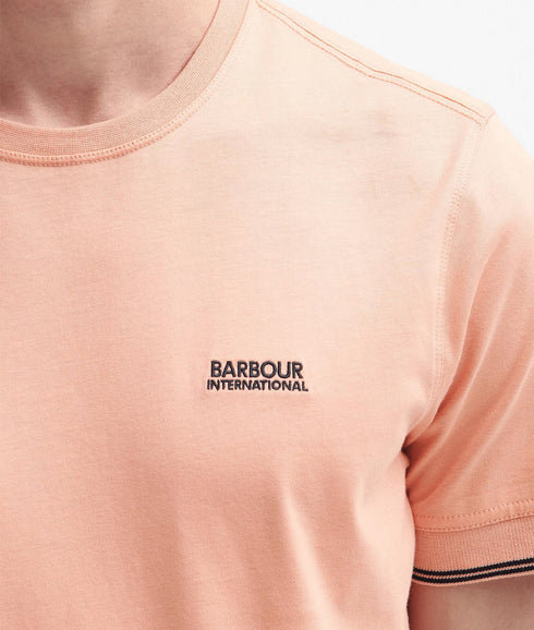 Philip Tipped T-Shirt - Pink