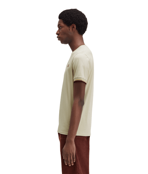 Twin Tipped T-Shirt - Cream