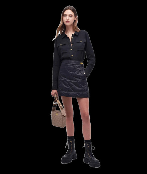 Sloane Quilted Crossbody Bag - Beige