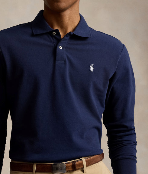 Tailored Fit Performance Polo Shirt - Navy