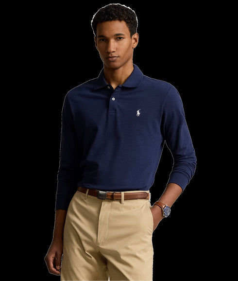 Tailored Fit Performance Polo Shirt - Navy