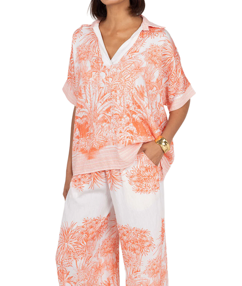 Stella Top - Coral