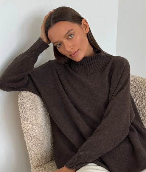 Alma Sweater - Espresso