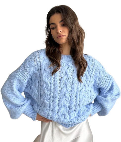 Mara Sweater - Sky Blue