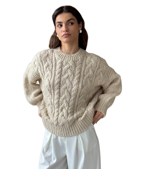 Mara Sweater - Ivory