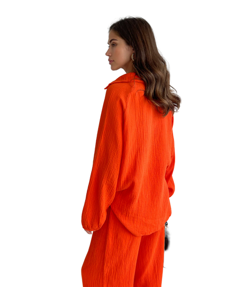 Selina Cotton Top - Amber