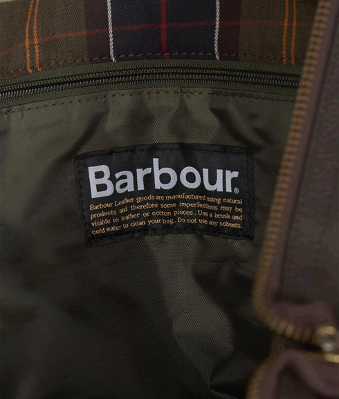 Leather Medium Travel Explorer Bag - Brown