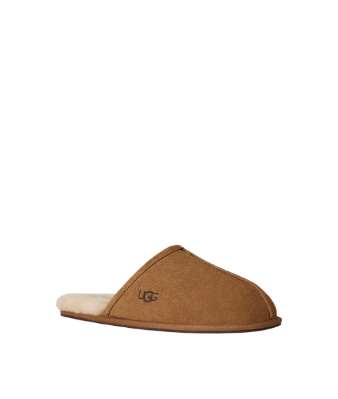 Scuff Slippers - Chestnut