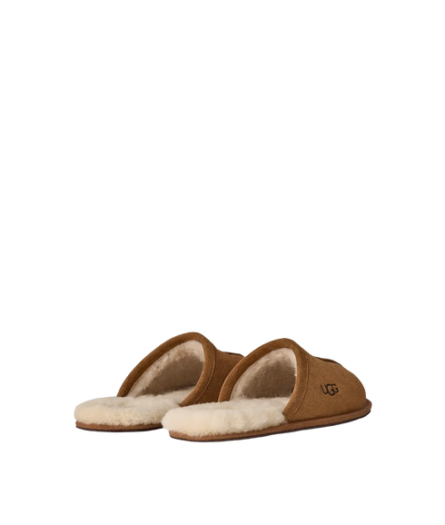 Scuff Slippers - Chestnut