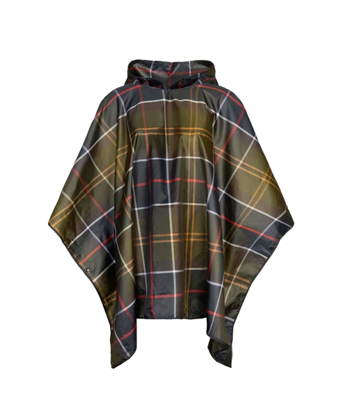 Tartan Showerproof Poncho - Classic Tartan