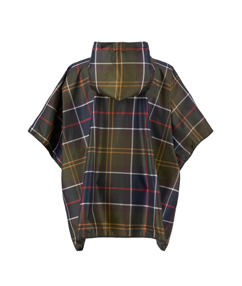 Tartan Showerproof Poncho - Classic Tartan