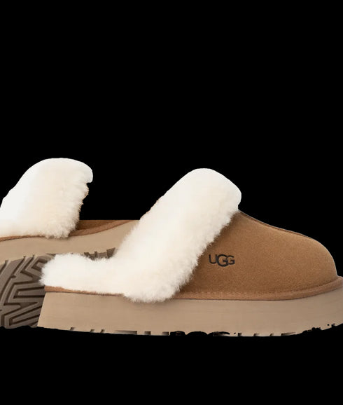 Women's Disquette Slipper - Brown