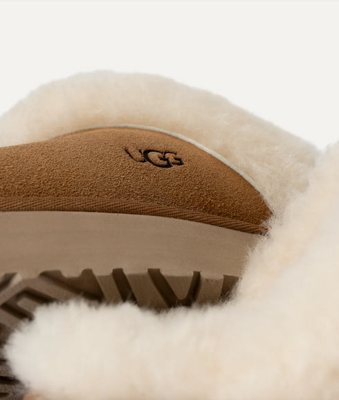 Women's Disquette Slipper - Brown