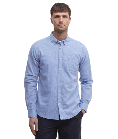 Nelson Tailored Shirt - Blue