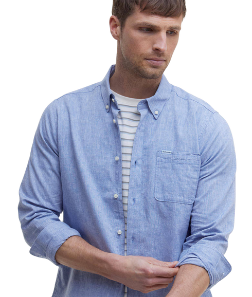 Nelson Tailored Shirt - Blue