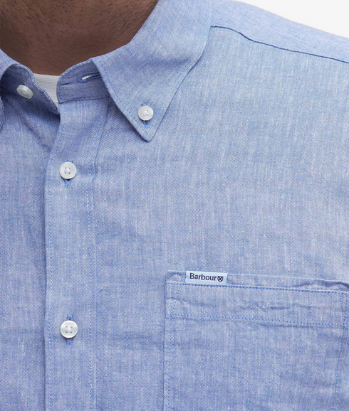 Nelson Tailored Shirt - Blue