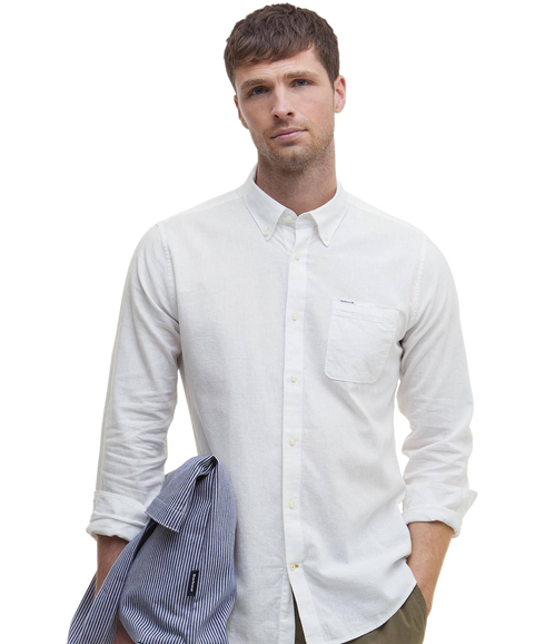 Nelson Tailored Shirt - White