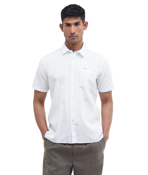Nelson S/S Summer Fit Shirt - White