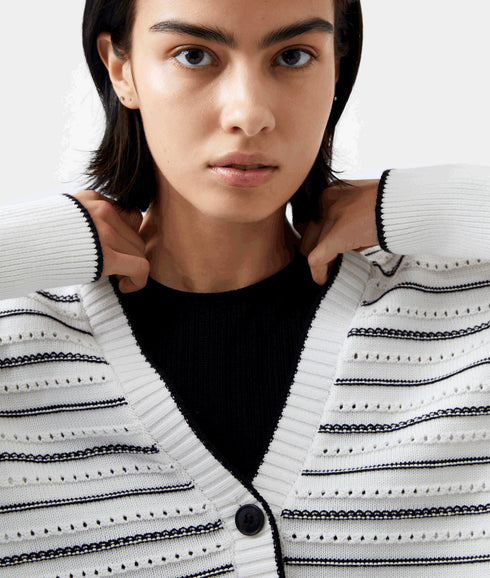 Oskie Long Sleeve Cardigan - Multi