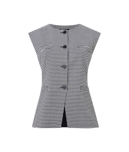 Holden Houndstooth Waistcoat - Multi