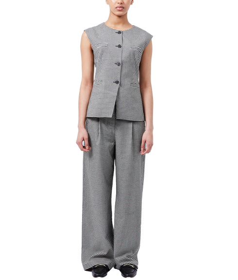 Holden Houndstooth Waistcoat - Multi