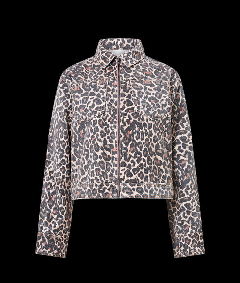 Charlie Printed Denim Jacket - Multi