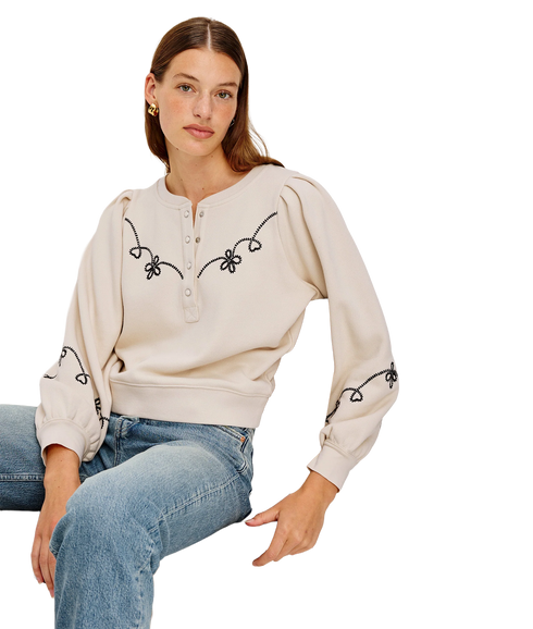 Hanne Sweatshirt - Ecru