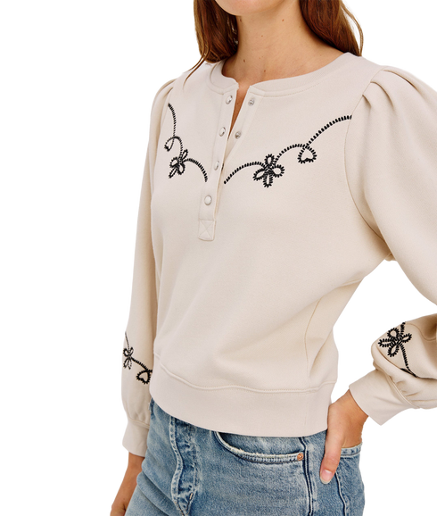 Hanne Sweatshirt - Ecru