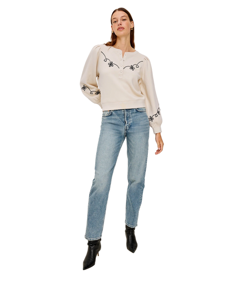 Hanne Sweatshirt - Ecru