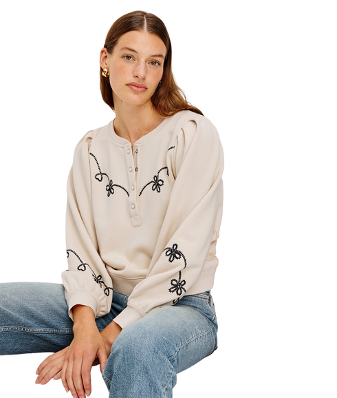 Hanne Sweatshirt - Ecru