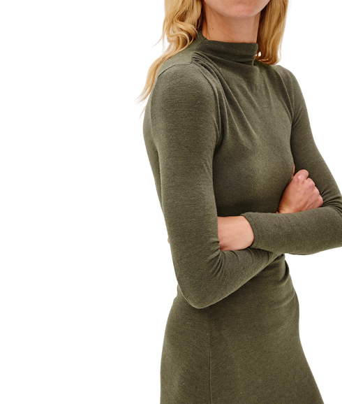Margaret Dress - Heather Olive