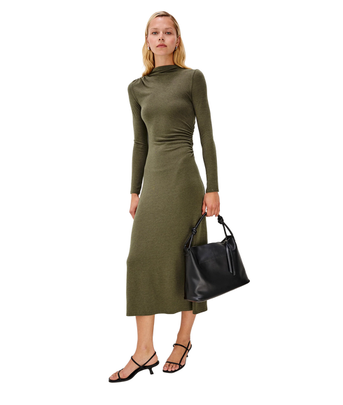Margaret Dress - Heather Olive