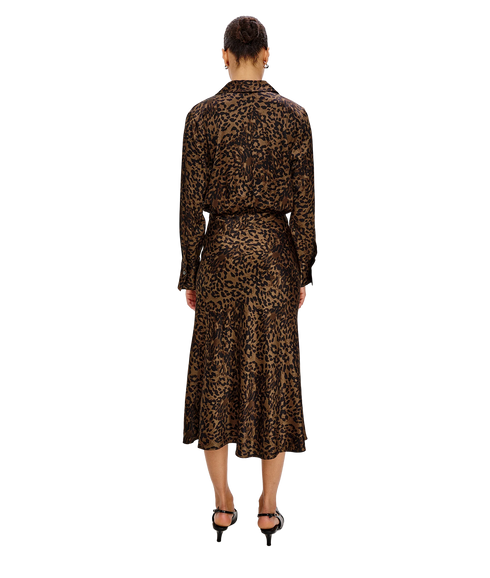 Jazlyn Dress - Ginger Spotted