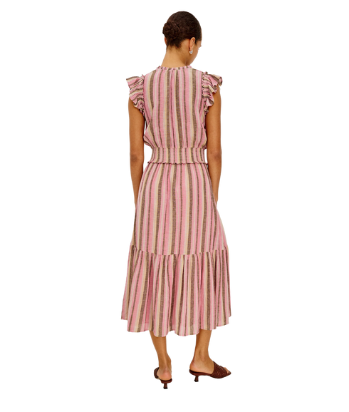 Garden Dress - Cardoba Stripe