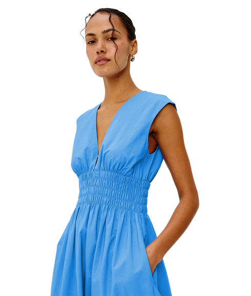 Roxanne Dress - Harbor Blue