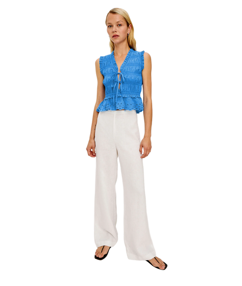 Martine Top - Harbor Blue