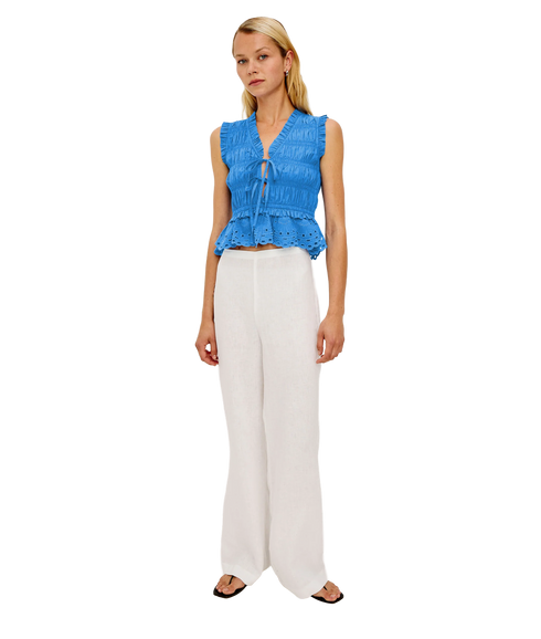 Martine Top - Harbor Blue
