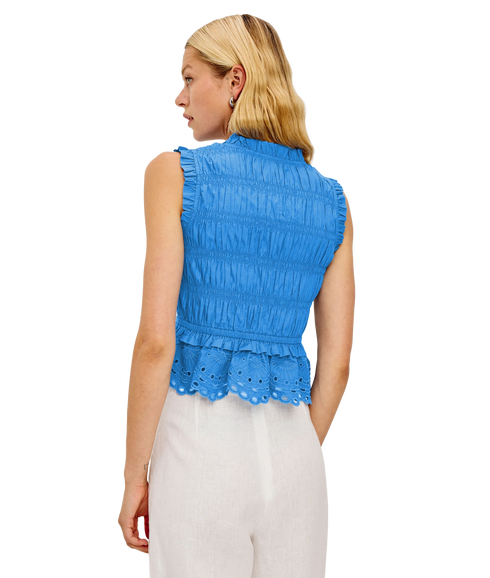 Martine Top - Harbor Blue
