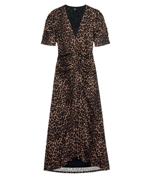 Beacon Dress - Brown Nala