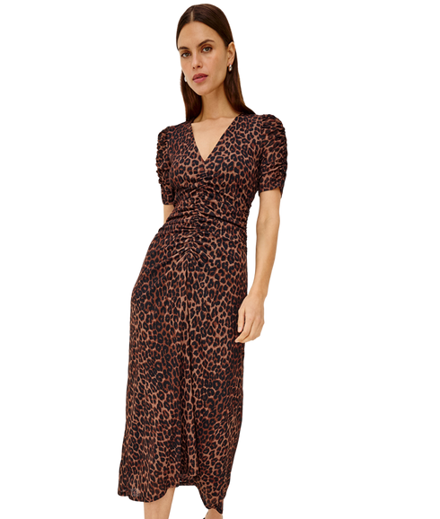 Beacon Dress - Brown Nala